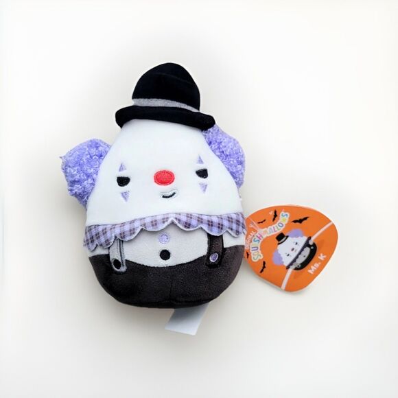 Squishmallows Ms. K Clown 6” Plush Halloween Spooky Carnival 2024 Ltd Edition - Picture 1 of 3